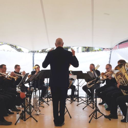 Dix de cuivre sous le Chapiteau de Bussigny 12 mai 2023 (Photo : M. Rey)