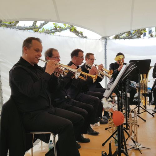 Dix de cuivre sous le Chapiteau de Bussigny (Photo : M. Rey)