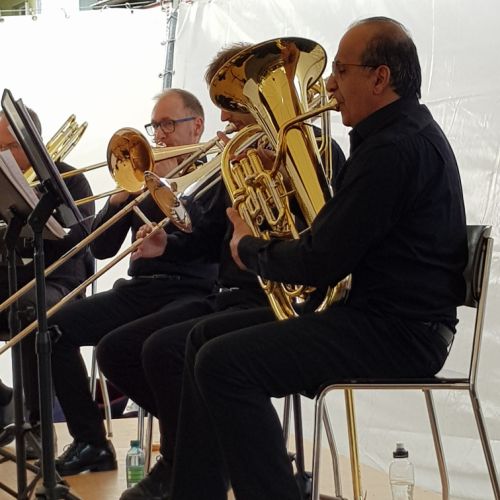 Dix de cuivre sous le Chapiteau de Bussigny (Photo : M. Rey)
