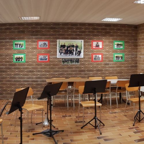 Notre salle de répétition à Bussigny (Photo: M. Rey)