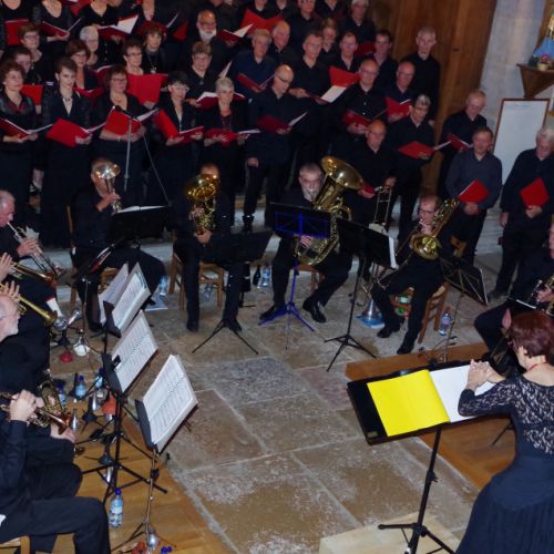 Concert à Saint-Aubin en France en juin 2015