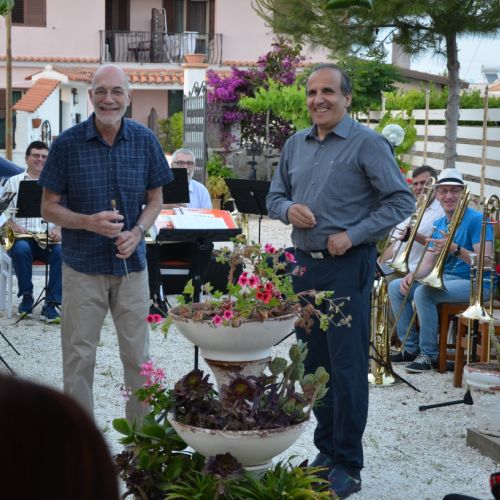 En Sicile en mai 2018 : concert au gîte