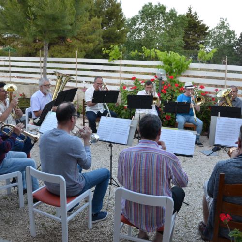 En Sicile en mai 2018 : concert au gîte