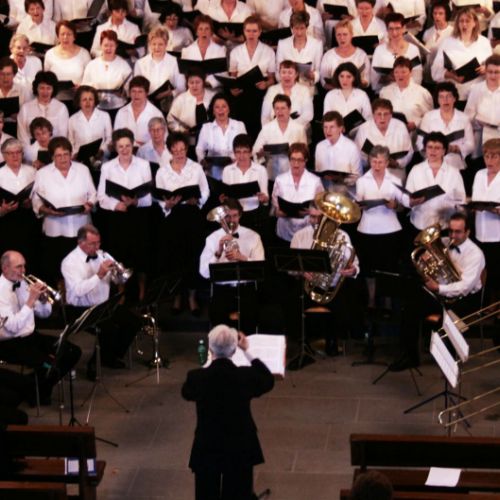 Messe de Schubert à Assens en 2008