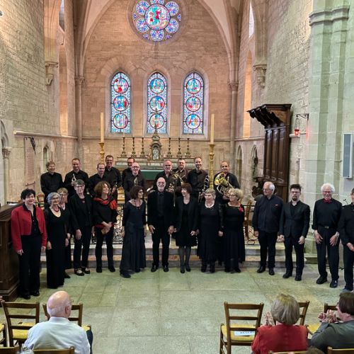Concert du 9 juin 2024 en Bourgogne à Rouvres-en-Plaine avec la chorale Fédachor (Photo : Philippe Bize)