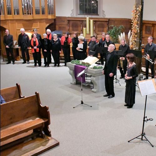 9 décembre 2023 au Temple de Mézières : concert Dix de cuivre et Fédachor